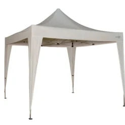 Bo Camp Partytent Opvouwbaar 3 X 3 Mtr. Lichtgrijs