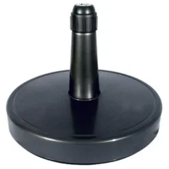 Lesli Kunststof Voet Vulbaar 70 Kg. Antraciet