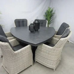 Te Velde Tuinmeubelen Tuinset Anna Xl Tuinstoel Met Mojito Driehoek Tuintafel