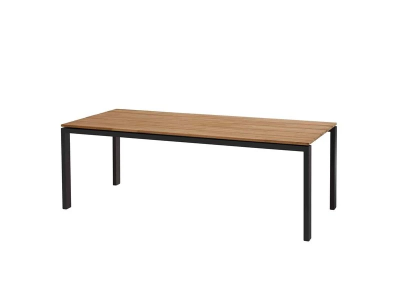 4SeasonsOutdoor Goa Tuintafel Frame Met Robusto Teak Blad