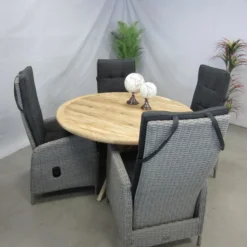 Te Velde Tuinmeubelen Ross Tuinstoel Met Malta Tuintafel