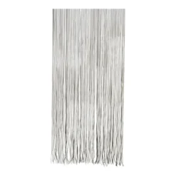 Lesli Vliegengordijn Draad Transparant Zwart 100