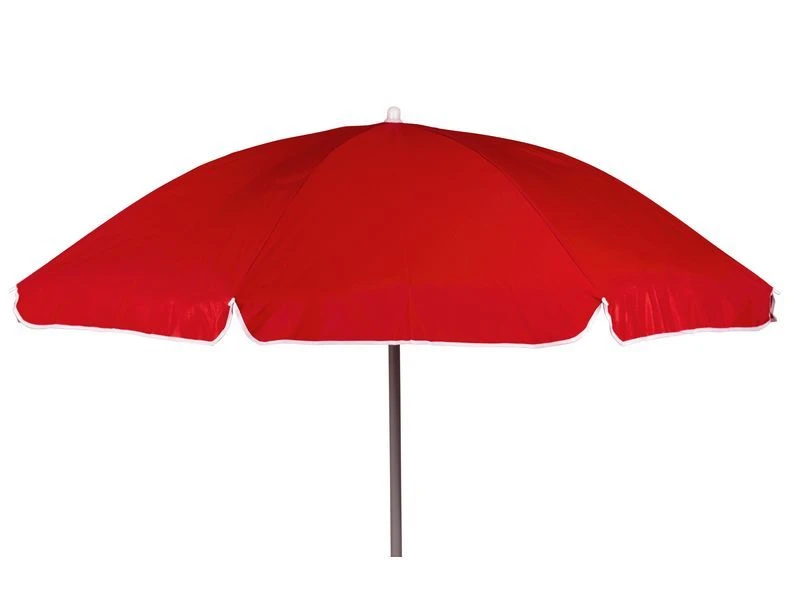 Bo-Camp Parasol Met Knikarm Ø 165 Cm Rood