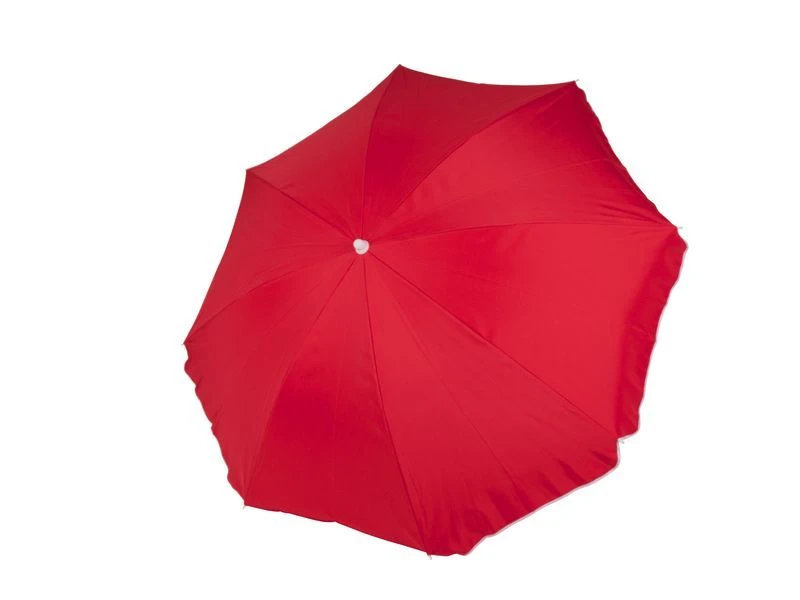 Bo-Camp Parasol Met Knikarm Ø 165 Cm Rood - Image 3