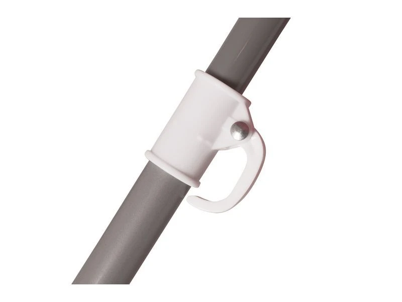 Bo-Camp Parasol Met Knikarm Ø 165 Cm Rood - Image 5