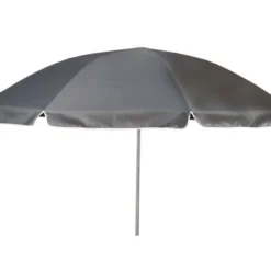 Bo-Camp Parasol Met Knikarm Ø 165 Cm Grijs