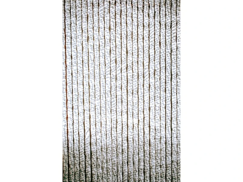 Lesli Vliegengordijn Kattenstaart 90 Wit-grijs