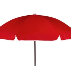 Bo-Camp Parasol Met Knikarm Ø 200 Cm Rood