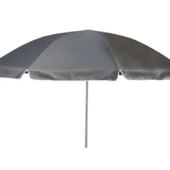 Bo-Camp Parasol Met Knikarm Ø 200 Cm Grijs