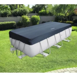 Bestway Flowclear Cover Power Steel Rechthoek 404 /412