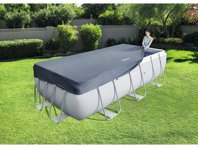 Bestway Flowclear Cover Power Steel Rechthoek 404 /412 - Image 4