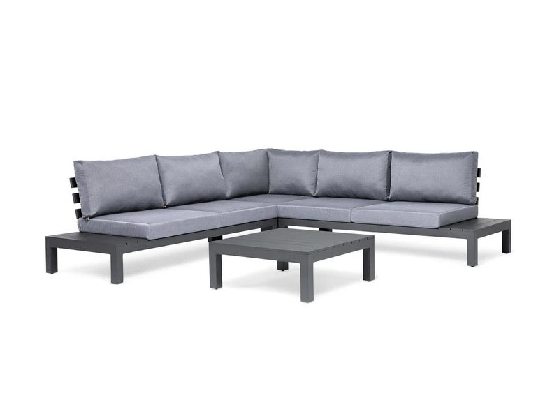 Suns Breez Vita Platform Loungeset Aluminium 4-delig - Image 2