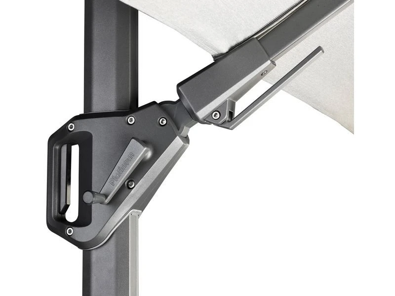 Platinum Zweefparasol Challenger T² Premium 3,5 X 2,6 Faded Black - Image 5