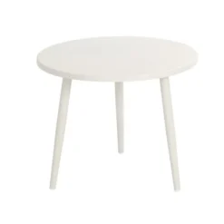 Beach 7 Coppa Bijzettafel Aluminium 55 Cm Rond White