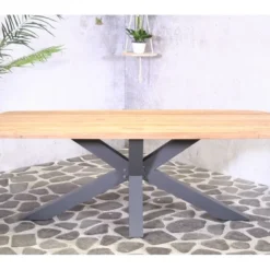 Sensline Brighton Teak Tuintafel 220
