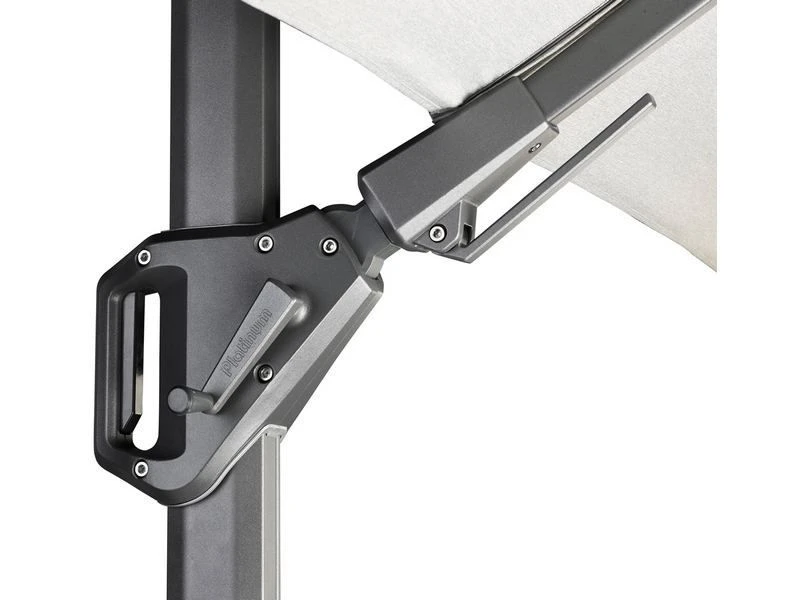 Platinum Zweefparasol Challenger T² Premium 3,5 X 2,6 Havanna - Image 5