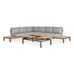 Suns Memphis Platform Teak Lounge Set XL Rechts