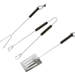 Barbecue Gereedschap 3-Delig Tang/Spatel/Vork