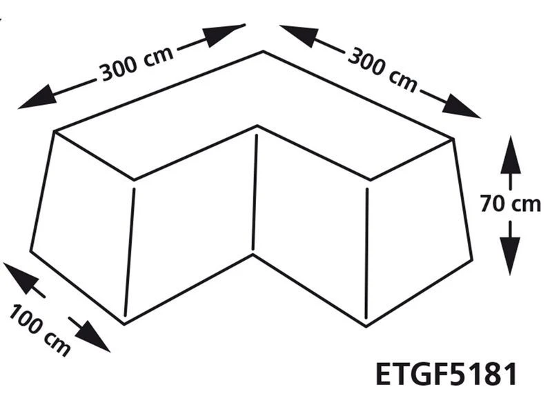 Eurotrail Hoes Voor Lounge Bank L 300 - 300 - Image 3