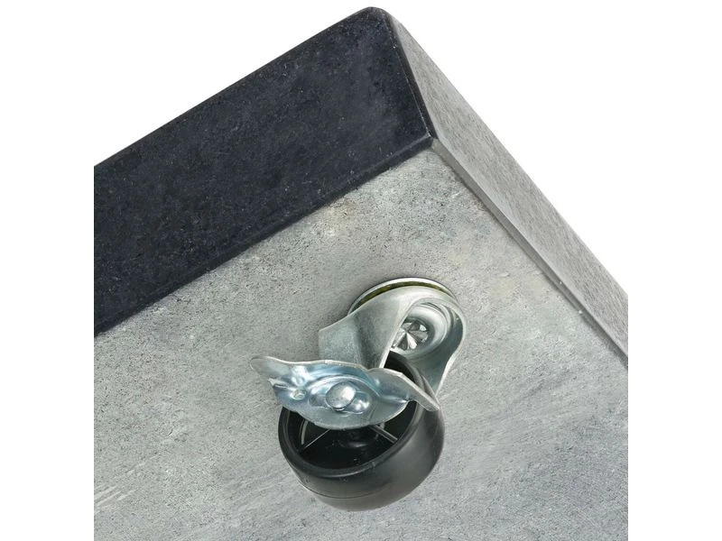 Platinum Parasolvoet Modena 90kg Graniet Zwenkwielen - Image 3