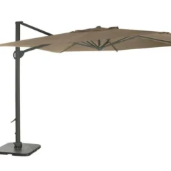Garden Impressions Zweefparasol Hawaii 3 X 3 Mtr Taupe