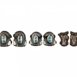 Nijdam Beschermset Compleet 6 Delig Zwart/grijs