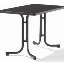 Sieger Tuin-tafel 115 X 70 Cm D.grijs Leisteen Decor.